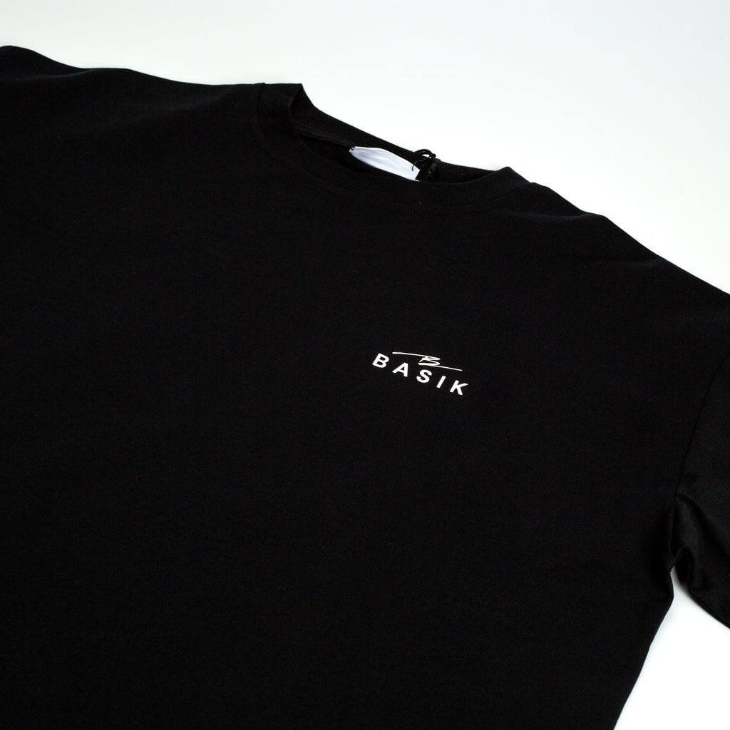 BASIK CLO SIGNATURE BLACK T-SHIRT