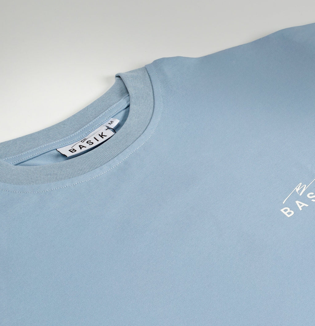 BASIK CLO SIGNATURE BLUE T-SHIRT